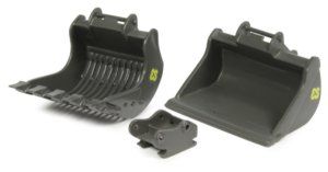 GF27SETG - Benna scheletro e secchio pulizia fossi EUROSTEEL 