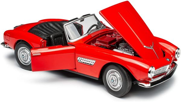 WEL24097CRO - BMW 507 Cabrio rosso - 1
