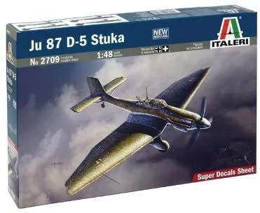 ITA2709 - JU 87 D-5 Stuka bombardiere da assemblare e dipingere - 1