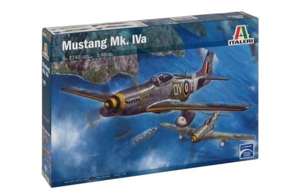 ITA2745 - Aereo P51 Mustang IV/IVa da montare e verniciare - 1