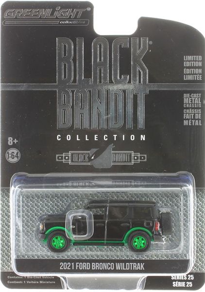 GREEN28070-FVERT - Cerchi FORD Bronco Wildtrack 2021 BLACK BANDIT verdi in blister - 1