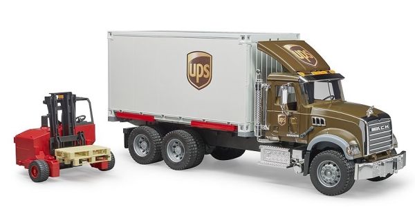 BRU2828 - Camion UPS MACK GRANITO con transpallet - 1