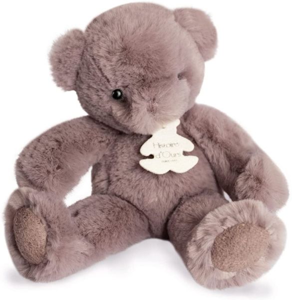 HO2930MARRON - Orso marrone in polvere di peluche 15 cm - 1