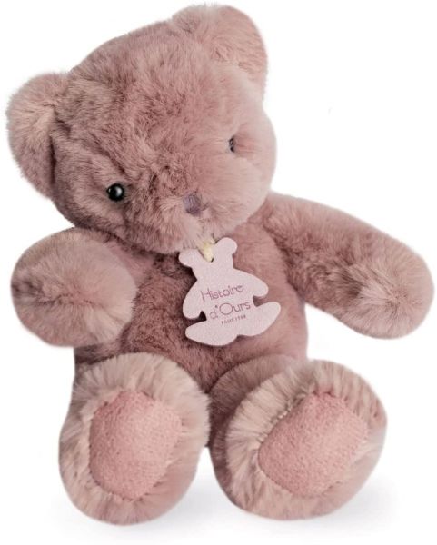 HO2930ROSE - Orso di peluche in polvere rosa 15 cm - 1