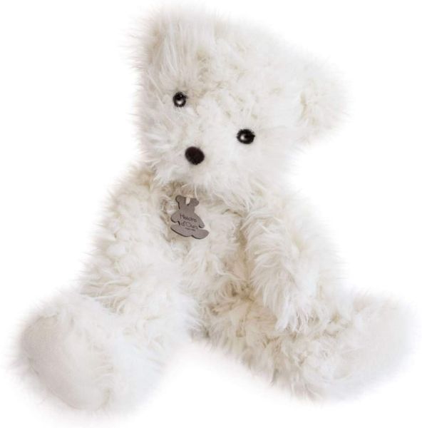 HO2971 - Orsacchiotto bianco Pompon 40 cm - 1