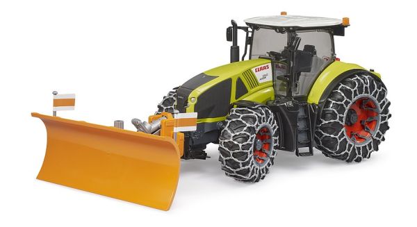 BRU3018 - CLAAS Axion 950 con lama e catene da neve - 1