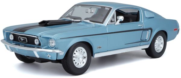 MST31167 - FORD Mustang GT Cobra Jet 1968 Blu - 1