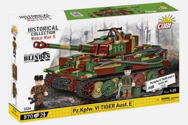 COB3124 - Pz.Kpfw. VI Tigre Ausf. E - Museo dei Veicoli Blindati di Saumur - 870 pezzi - 1