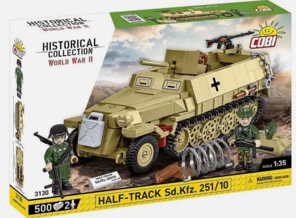 COB3130 - Veicolo militare semicingolato Sd.Kfz. 251/10 - 500 pezzi - 1