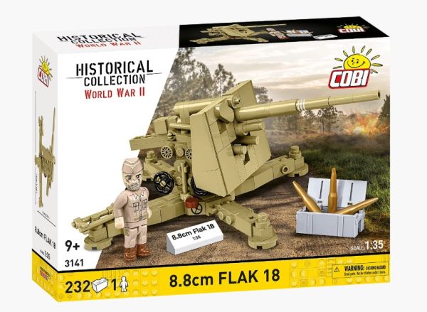 COB3141 - Cannone 8,8 cm Flak 18 - 232 pezzi - 1