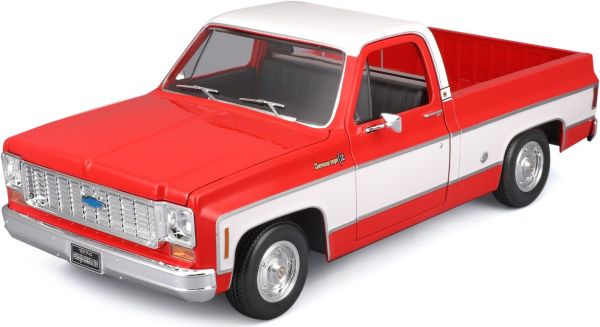 MST31467RD - CHEVROLET C10 Cheyenne Super 1974 rosso e bianco - 1