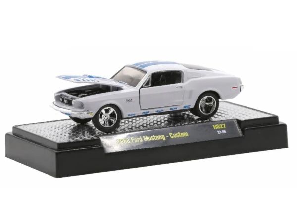 M2M-31500-HS27 - FORD Mustang - Custom 1968 Panca e blu - 1