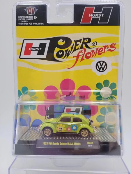 M2M-31500-HS32 - VOLKSWAGEN Beelte Deluxe USA Modello 1953 HURST POWER FIORI in blister - 1