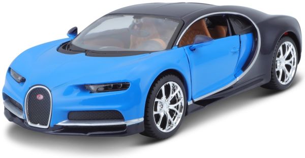 MST31514 - BUGATTI Chiron Blu e Nero - 1