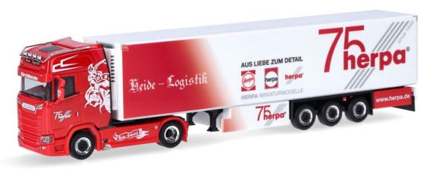 HER317733 - SCANIA CS 20 HD 4x2 con rimorchio a 3 assi HEIDE LOGISTIK - 1