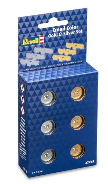 REV32218 - Email Color - Set Argento e oro - 6x14ml - 1