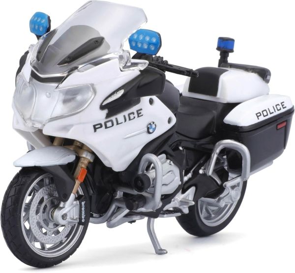 MST32306-D - BMW R 1200 RT Police bianca e nera - 1