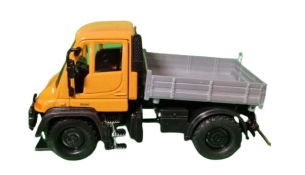 WEL32380JAUNE - MERCEDES-BENZ Unimog U400 Giallo e Grigio - 1