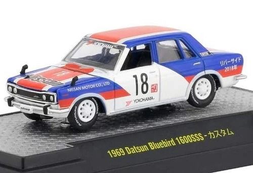 M2M-32500-S58 - DATSUN Bluebird 1600SSS #18 1969 - Edizione limitata a 750 esemplari. - 1