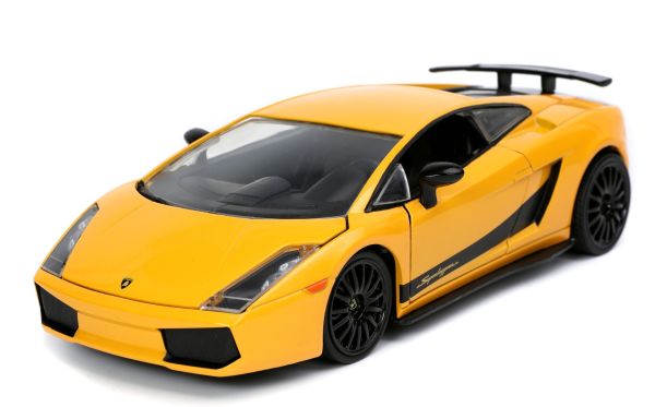 JAD32609 - LAMBORGHINI Gallardo SuperLeggera Giallo FAST and FURIOUS - 1