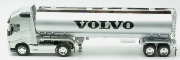 WEL32692GRIS - VOLVO FH500 4x2 (Argento) con autocisterna a 2 assi - 1