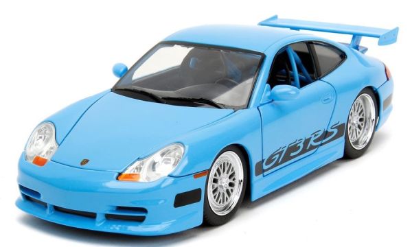 JAD33667 - PORSCHE 996 GT3 RS blu FAST & FURIOUS - 1