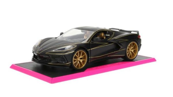 JAD35203 - CHEVROLET Corvette C8 Stingray 2020 Nero - PINK SLIPS - 1