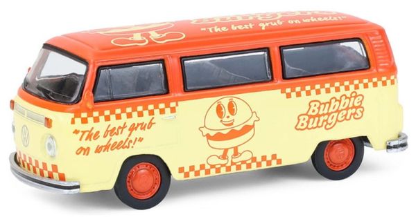 GREEN35300-C - VOLKSWAGEN Tipo 2 1975 - BUBBIE BURGERS della serie BLUE COLLAR (in blister) - 1