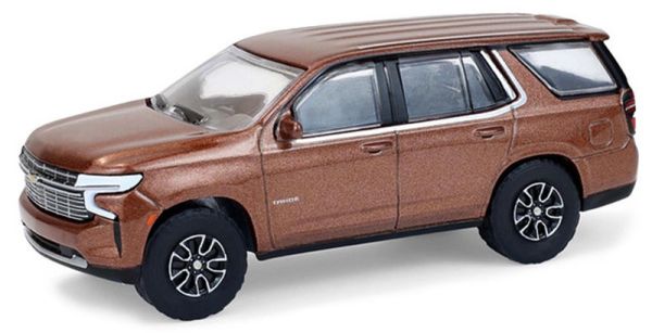 GREEN35300-E - CHEVROLET Thoe 2022 marrone metallizzato della serie BLUE COLLAR (in blister) - 1