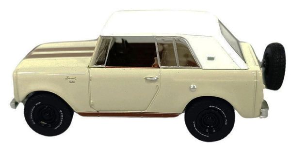 GREEN35310-B - INTERNATIONAL Scout 800 Sportop del 1967 (beige e marrone) - Serie ALL-TERRAIN (confezione blister) - 1