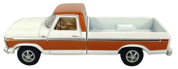 GREEN35310-D - FORD F-150 Ranger XLT del 1977 (arancione e bianco) - Serie ALL-TERRAIN (confezione blister) - 1
