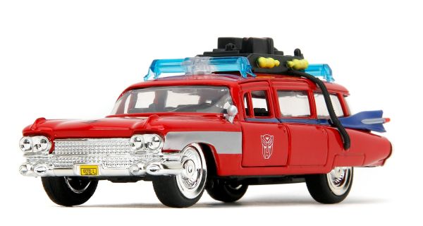 JAD35863 - CADILLAC Ecto-1 Rossa Ghostbusters - TRANSFORMERS - 1