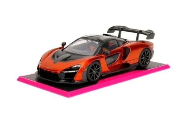 JAD35900 - McLAREN Senna arancione - PINK SLIPS - 1
