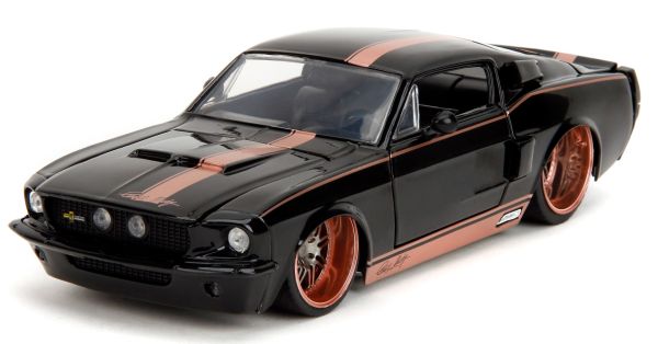 JAD35983 - SHELBY GT500 1967 Nero - PINK SLIPS - 1