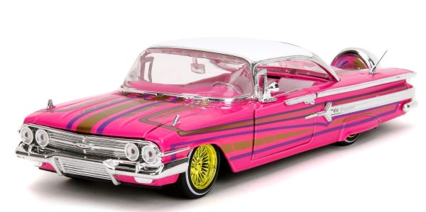 JAD35984 - CHEVROLET IMPALA 1960 Rosa - PINK SLIPS - 1