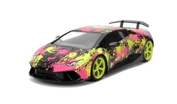 JAD36008 - LAMBORGHINI Huracan Performante Nero - PINK SLIPS - 1