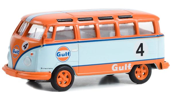 GREEN36070-B - VOLKSWAGEN Samba bus 1964 GULF della serie CLUB VEE-DUB in blister - 1
