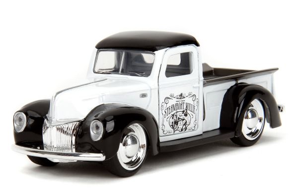 JAD36091 - FORD Pickup Bianco 1941 - Steamboat Willie MICKEY MOUSE - 1