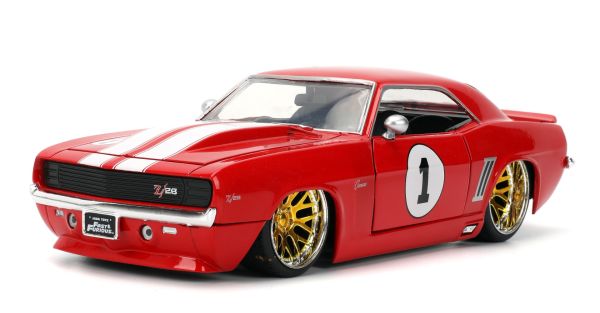 JAD36151 - CHEVROLET Camaro 1969 rosso FAST and FURIOUS - 1