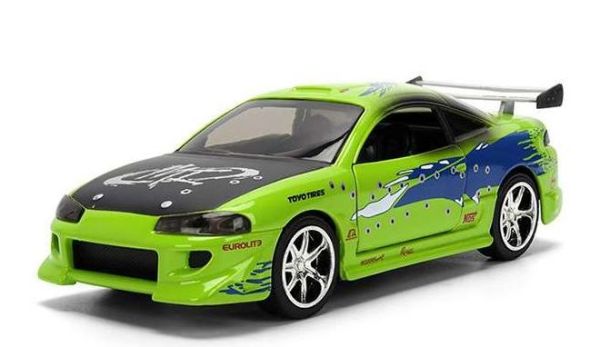 JAD36356 - MITSUBISHI Eclipse Burn Effect 1995 Verde VELOCE E FURIOSO - 1