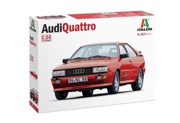 ITA3671 - AUDI Quattro da assemblare e dipingere - 1
