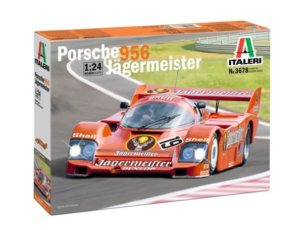 ITA3678 - PORSCHE 956 #19 - JAGERMEISTER da assemblare e verniciare - 1