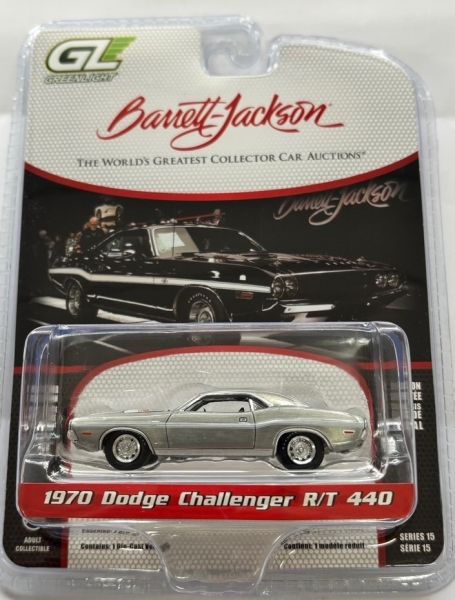 GREEN37320-D-GRIS - Dodge Challenger R/T 440 del 1970, grigia, della serie Barrett-Jackson - 1