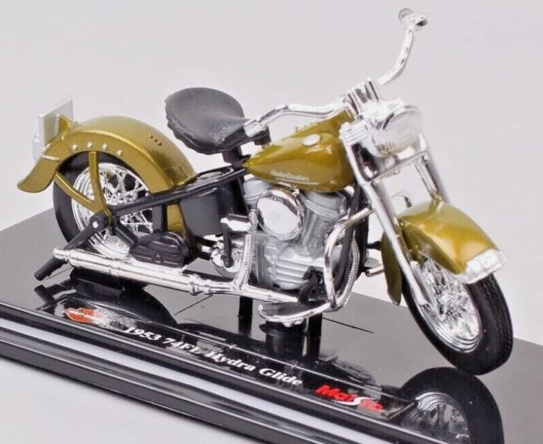 MST39360-F - HARLEY DAVIDSON FL Hydra Glide 1953 dorata - 1