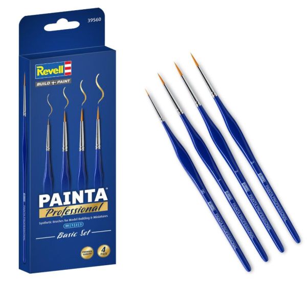REV39560 - Set di 4 pennelli – Misure 00, 1, 2, 3 - 1
