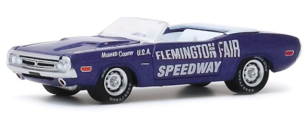 GREEN30146 - DODGE Challenger 1971 Flemington Fair Speedway in blister - 1