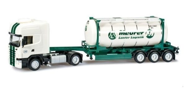 HER302401 - SCANIA R09 Topline con rimorchio portacontainer LANFER - 1