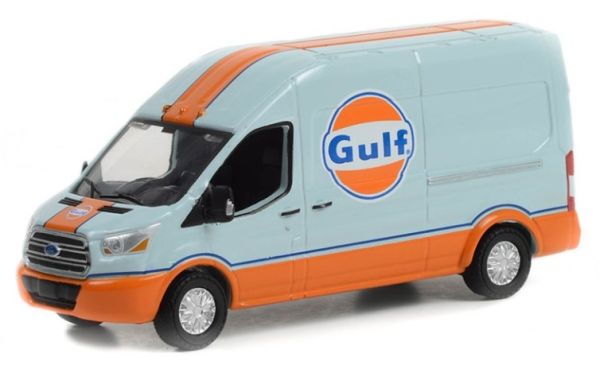 GREEN30260 - FORD Transit LWB tetto alto 2019 GULF sotto blister - 1