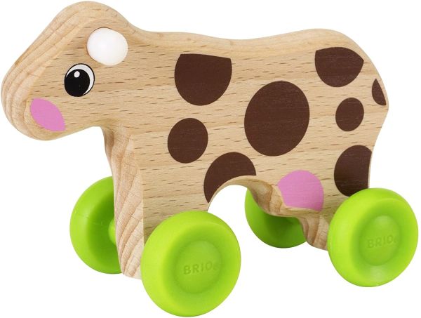 BRIO30309 - Mini mucca da spingere - 1