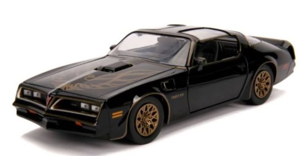 JAD30998 - PONTIAC Firebird Black 1977 Smokey & Bandit - 1